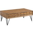 The appearance of Tanner Light Walnut Coffee Table designed by Picket House in the industrial interior design. This brown piece of furniture  was selected by 1StopBedrooms from Tanner Collection to add a touch of cosiness and style into your home. Sku: TBN100CTE. Material: Wood.
