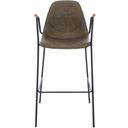 The appearance of Tanner Olive Mid Century Barstool designed by Safavieh in the modern / contemporary interior design. This olive piece of furniture  was selected by 1StopBedrooms from Safavieh DSK Collection to add a touch of cosiness and style into your home. Sku: BST3001B. Material: Iron.
