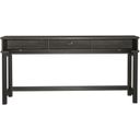 The appearance of Tanners Creek Greystone Bar Table designed by Liberty in the modern / contemporary interior design. This gray piece of furniture  was selected by 1StopBedrooms from Tanners Creek Collection to add a touch of cosiness and style into your home. Sku: 686-OT7436. Table Top Shape: Rectangular. Material: Melamine.