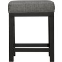 The appearance of Tanners Creek Greystone Upholstered Bar Stool designed by Liberty in the modern / contemporary interior design. This gray piece of furniture  was selected by 1StopBedrooms from Tanners Creek Collection to add a touch of cosiness and style into your home. Sku: 686-OT9001. Material: Melamine.