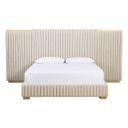 Tarrant King Platform Bed In Monument Oatmeal