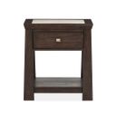 Tauren Open Nightstand In Coffee Bean