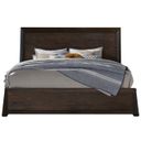 Tauren Queen Panel Bed In Coffee Bean