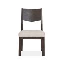 The appearance of Tauren Upholstered Side Chair Set of 2 In Coffee Bean designed by Magnussen in the modern / contemporary interior design. This coffee bean piece of furniture was selected by 1StopBedrooms from Tauren Collection to add a touch of cosiness and style into your home. Sku: D6434-62. Material: Oak Veneer.