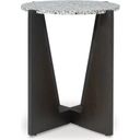 The appearance of Tellrich Accent Table In Black and White designed by Signature Design by Ashley in the modern / contemporary interior design. This black/white piece of furniture was selected by 1StopBedrooms from Tellrich Collection to add a touch of cosiness and style into your home. Sku: A4000616. Material: Marble.