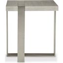 The appearance of Tempo Metal Base Side Table In Beige designed by Bernhardt in the transitional interior design. This beige piece of furniture was selected by 1StopBedrooms from Tempo Collection to add a touch of cosiness and style into your home. Sku: 346126. Material: Wood.