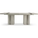 The appearance of Tempo Rectangular Dining Table In Beige designed by Bernhardt in the modern / contemporary interior design. This beige piece of furniture was selected by 1StopBedrooms from Tempo Collection to add a touch of cosiness and style into your home. Sku: 346242;346244. Material: Wood. Table Top Shape: Rectangular. Size: 46" x 90".