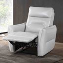 The appearance of Terentius Power Recliner In Taupe designed by Furniture of America in the modern / contemporary interior design. This taupe piece of furniture was selected by 1StopBedrooms from Terentius Collection to add a touch of cosiness and style into your home. Sku: FM69006TP-CH-PM. Material: Leather.