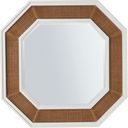 The appearance of Laguna Thalia Octagonal Mirror In Tides designed by Barclay Butera in the transitional interior design. This tides piece of furniture  was selected by 1StopBedrooms from Laguna Collection to add a touch of cosiness and style into your home. Sku: 935-204. Material: Wood.
