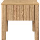 The appearance of Thayer One Drawer End Table/Bedside Table In Natural designed by New Classic in the modern / contemporary interior design. This natural piece of furniture  was selected by 1StopBedrooms from Thayer Collection to add a touch of cosiness and style into your home. Sku: T3591-20. Material: Wood.