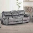 The appearance of Themis Sofa In Gray designed by Furniture of America in the transitional interior design. This gray piece of furniture was selected by 1StopBedrooms from Themis Collection to add a touch of cosiness and style into your home. Sku: NX6002GY-SF. Material: Leather.
