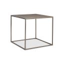The appearance of Thompson Side Table In Graphite designed by Bernhardt in the modern / contemporary interior design. This graphite piece of furniture  was selected by 1StopBedrooms from Thompson Collection to add a touch of cosiness and style into your home. Sku: 525125. Material: Metal.