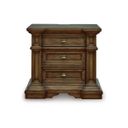 The appearance of Thoridan Nightstand In Brown designed by Signature Design by Ashley in the traditional interior design. This brown piece of furniture  was selected by 1StopBedrooms from Thoridan Collection to add a touch of cosiness and style into your home. Sku: NCB949-93. Material: Wood.
