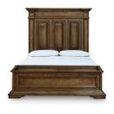 Thoridan Queen Panel Storage Bed In Brown