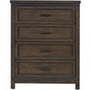 The appearance of Thornwood Gray 4 Drawer Chest designed by Liberty in the modern / contemporary interior design. This gray piece of furniture  was selected by 1StopBedrooms from Thornwood Collection to add a touch of cosiness and style into your home. Sku: 759-BR40. Material: Wood.