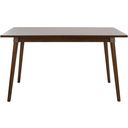 Tia Walnut Rectangle Dining Table