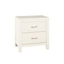 The appearance of Tide and Timber 2 Drawer Nightstand In Cream designed by Vaughan Bassett in the traditional interior design. This cream piece of furniture  was selected by 1StopBedrooms from Tide and Timber Collection to add a touch of cosiness and style into your home. Sku: 834-227. Material: Solid Wood.