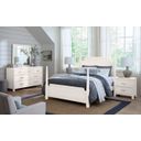 The appearance of Tide and Timber Queen Pencil Poster Bed In Cream designed by Vaughan Bassett in the traditional interior design. This cream piece of furniture  was selected by 1StopBedrooms from Tide and Timber Collection to add a touch of cosiness and style into your home. Sku: 834-558;834-855;834-922. Bed Type: Poster Bed. Bed Size: Queen. Material: Solid Wood.
