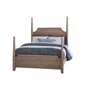 The appearance of Tide and Timber Queen Pencil Poster Bed In Grey designed by Vaughan Bassett in the traditional interior design. This grey piece of furniture was selected by 1StopBedrooms from Tide and Timber Collection to add a touch of cosiness and style into your home. Sku: 831-558;831-855;831-922. Bed Type: Poster Bed. Bed Size: Queen. Material: Oak Veneer.