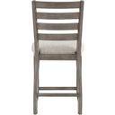The appearance of Tigard Counter And Bar Height Chair Set of 2 In Gray designed by Homelegance in the transitional interior design. This gray piece of furniture  was selected by 1StopBedrooms from Tigard Collection to add a touch of cosiness and style into your home. Sku: 5761GY-24. Material: Textured.