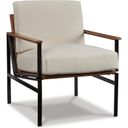 The appearance of Tilden Ivory/Brown Accent Chair designed by Signature Design by Ashley in the transitional interior design. This ivory and brown piece of furniture was selected by 1StopBedrooms from Tilden Collection to add a touch of cosiness and style into your home. Sku: A3000271. Material: Fabric.