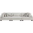 The appearance of Tinley Sofa In Beige designed by Homelegance in the modern / contemporary interior design. This beige piece of furniture  was selected by 1StopBedrooms from Tinley Collection to add a touch of cosiness and style into your home. Sku: 9555BEG-CR;9555BEG-CR;9555BEG-AC. Material: Microfiber.