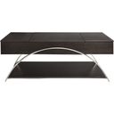 The appearance of Tioga Espresso And Brushed Chrome Metal Lift Top Cocktail Table designed by Homelegance in the modern / contemporary interior design. This brown piece of furniture  was selected by 1StopBedrooms from Tioga Collection to add a touch of cosiness and style into your home. Sku: 3533RF-30. Material: Wood.