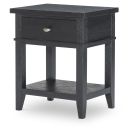 The appearance of Today's Traditions 1 Drawer Open Night Stand In Blacksmith designed by Legacy Classic in the transitional interior design. This blacksmith piece of furniture  was selected by 1StopBedrooms from Today's Traditions Collection to add a touch of cosiness and style into your home. Sku: TY4951-3101. Material: Hardwood.