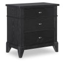 The appearance of Today's Traditions 3 Drawer Nightstand In Blacksmith designed by Legacy Classic in the transitional interior design. This blacksmith piece of furniture  was selected by 1StopBedrooms from Today's Traditions Collection to add a touch of cosiness and style into your home. Sku: TY657-670. Material: Hardwood.