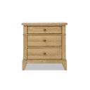 Today's Traditions 3 Drawer Nightstand In Natural Hickory