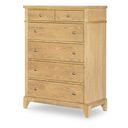 Today's Traditions 5 Drawer Chest In Natural Hickory