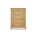Today's Traditions 5 Drawer Chest In Natural Hickory