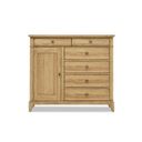 Today's Traditions 6 Drawer Bureau In Natural Hickory