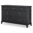 The appearance of Today's Traditions 7 Drawer Dresser In Blacksmith designed by Legacy Classic in the transitional interior design. This blacksmith piece of furniture  was selected by 1StopBedrooms from Today's Traditions Collection to add a touch of cosiness and style into your home. Sku: TY4951-1100. Material: Hardwood.