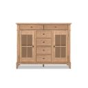 Today's Traditions 7 Drawer Tall Server In Natural Hickory