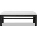 The appearance of Today's Traditions Bed Bench In Blacksmith designed by Legacy Classic in the transitional interior design. This blacksmith piece of furniture  was selected by 1StopBedrooms from Today's Traditions Collection to add a touch of cosiness and style into your home. Sku: TY657-823. Material: Hardwood.