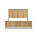 Today's Traditions Complete Queen Panel Bed In Natural Hickory