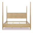 Today's Traditions Complete Queen Poster Bed In Natural Hickory