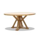 Today's Traditions Complete Round Pedestal Table In Natural Hickory