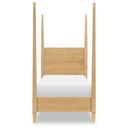 Today's Traditions Complete Twin Poster Bed In Natural Hickory