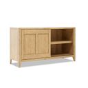 Today's Traditions Covington Credenza In Natural Hickory