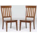 The appearance of Toluca Rustic Amber Slatback Side Chair Set of 2 designed by A-America in the transitional interior design. This brown piece of furniture was selected by 1StopBedrooms from Toluca Collection to add a touch of cosiness and style into your home. Sku: TOLRA2352. Material: Rubberwood.