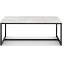 The appearance of Torin Rectangular Cocktail Table In White and Black designed by Magnussen in the modern / contemporary interior design. This white and black piece of furniture  was selected by 1StopBedrooms from Torin Collection to add a touch of cosiness and style into your home. Sku: T5759-43. Material: Stone.