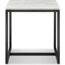 The appearance of Torin Rectangular End Table In White and Black designed by Magnussen in the modern / contemporary interior design. This white and black piece of furniture  was selected by 1StopBedrooms from Torin Collection to add a touch of cosiness and style into your home. Sku: T5759-03. Material: Stone.