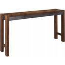 The appearance of Torjin Brown and Gray Long Counter Height Dining Table designed by Signature Design by Ashley in the transitional interior design. This brown and gray piece of furniture was selected by 1StopBedrooms from Torjin Collection to add a touch of cosiness and style into your home. Sku: D440-52. Material: Wood. Table Top Shape: Rectangular. Size: 72".
