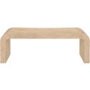 Toulon Oak Veneer Coffee Table In Natural and Natural