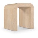 Toulon Oak Veneer End Table In Natural and Natural