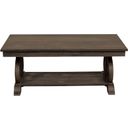 The appearance of Toulon Unique Rustic Cocktail Table designed by Homelegance in the transitional interior design. This brown piece of furniture  was selected by 1StopBedrooms from Toulon Collection to add a touch of cosiness and style into your home. Sku: 5438-30. Material: Wood.