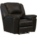 The appearance of Transformer II Chocolate Leather Power Wall Hugger Recliner designed by Catnapper in the transitional interior design. This brown piece of furniture was selected by 1StopBedrooms from Transformer Ii Collection to add a touch of cosiness and style into your home. Sku: 649104128429308429. Material: Leather.