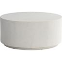 The appearance of Trapani Outdoor Cocktail Table designed by Bernhardt in the modern / contemporary interior design. This neutral piece of furniture was selected by 1StopBedrooms from Trapani Collection to add a touch of cosiness and style into your home. Sku: X05024. Table Top Shape: Round. Material: Concrete.